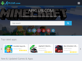 'apklub.com' screenshot