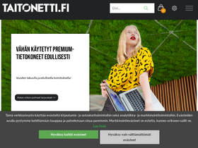 'taitonetti.fi' screenshot