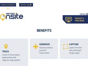 'venturesonsite.com' screenshot