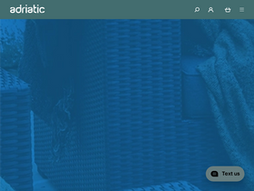 'adriatic.com.au' screenshot