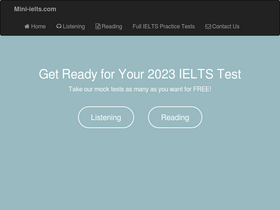'mini-ielts.com' screenshot