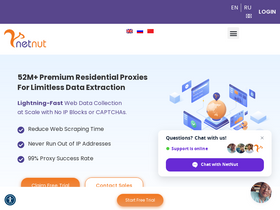 'netnut.io' screenshot