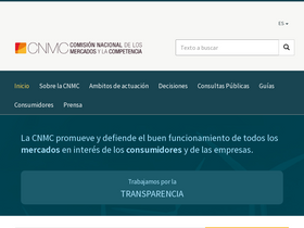'cnmc.es' screenshot
