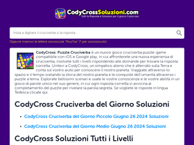 'codycrosssoluzioni.com' screenshot