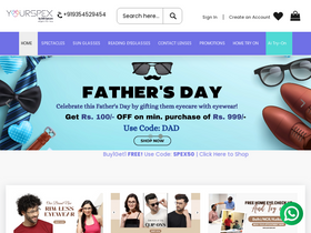 'yourspex.com' screenshot