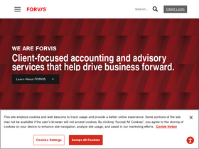 'forvis.com' screenshot