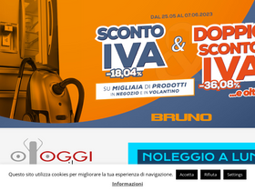 'oggimilazzo.it' screenshot