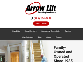 'arrowlift.com' screenshot