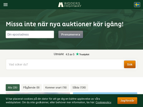 'biddershighway.com' screenshot