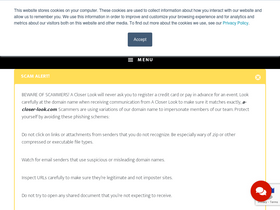 'a-closer-look.com' screenshot