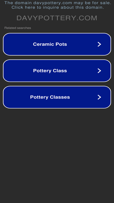 davypottery.com