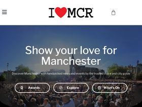 'ilovemanchester.com' screenshot