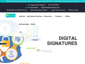 'pantasign.com' screenshot