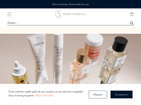 'skins.nl' screenshot