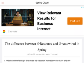 'springcloud.io' screenshot