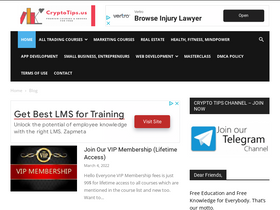 'cryptotips.us' screenshot