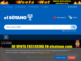 'elsotano.com' screenshot