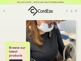 cordeze.com homepage screenshot
