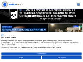 'marcozero.org' screenshot