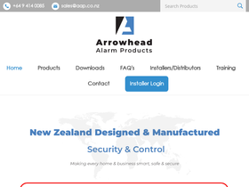 'aap.co.nz' screenshot