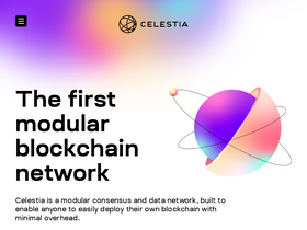 'celestia.org' screenshot