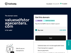 valueselfstoragecenters.com