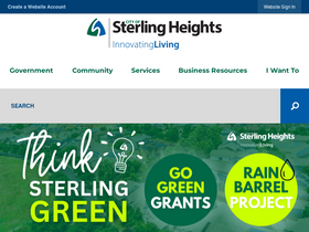 'sterling-heights.net' screenshot