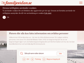 'xn--ddsannonser--4ib.familjesidan.se' screenshot