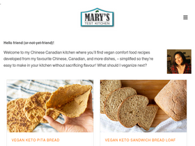 'marystestkitchen.com' screenshot