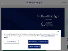 'hklaw.com' screenshot