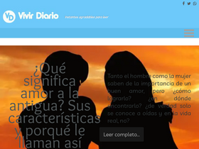 'vivirdiario.com' screenshot
