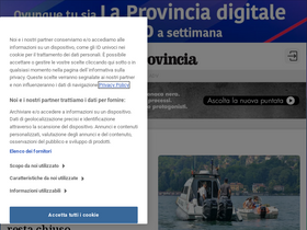 'laprovinciadicomo.it' screenshot