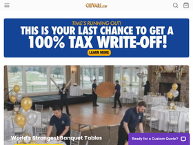 chivari.com homepage screenshot