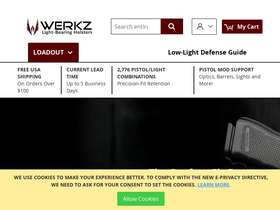 'werkz.com' screenshot