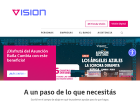 'visionbanco.com' screenshot