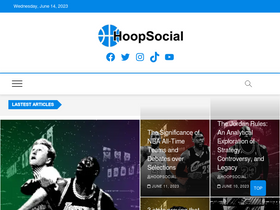 'hoop-social.com' screenshot