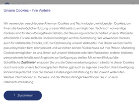 'zurich.de' screenshot