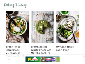 'cooking-therapy.com' screenshot