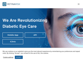 'retinarisk.com' screenshot
