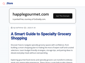 happlegourmet.com