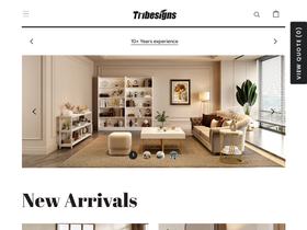 tribesignsb2b.com homepage screenshot
