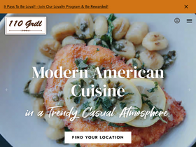 '110grill.com' screenshot