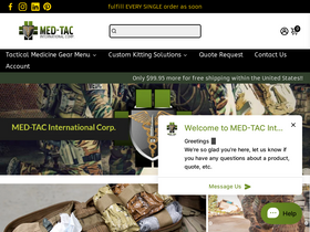 'tactical-medicine.com' screenshot