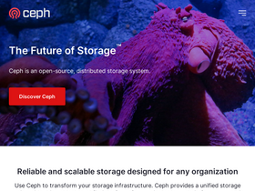 'ceph.com' screenshot