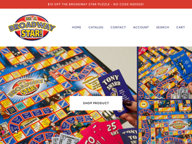 beabroadwaystar.com homepage screenshot
