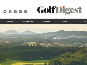 'golfdigest.co.kr' screenshot