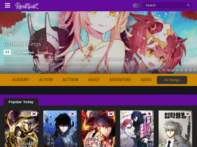 'readkomik.com' screenshot
