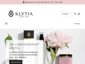 klytia.paris homepage screenshot