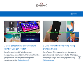 'kampunggadget.com' screenshot