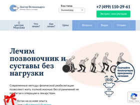 'zelkinezis.ru' screenshot